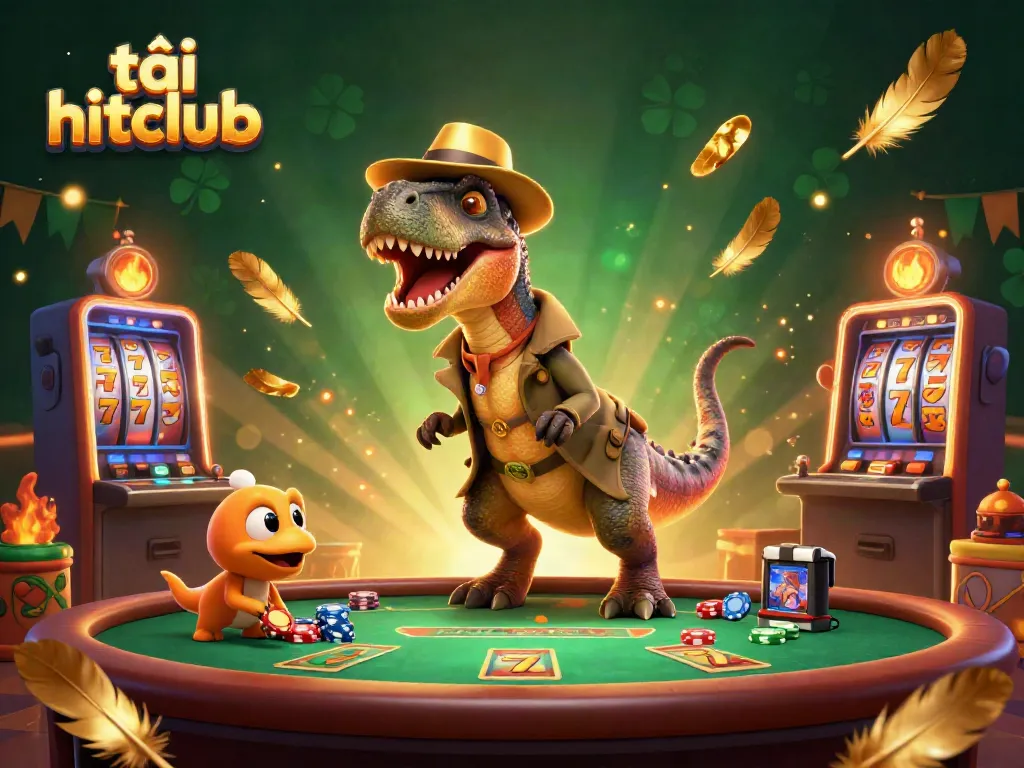 Experience the thrill of <strong>tải hitclub</strong> at this lively casino table with dynamic characters.