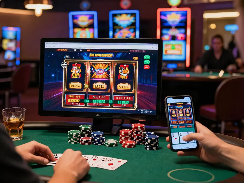 Expérience de jeu immersive sur https://studiobarw.com/ avec machines à sous et croupiers en direct.